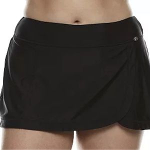 Zeroxposur Women’s Black Skirtini Size XL